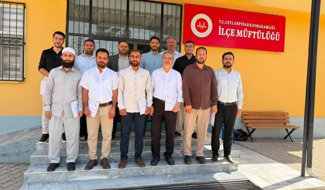 Ceylanpınar’da Motivasyon Töreni! Başarılı Personele Ödül