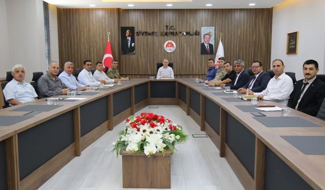 Siverek’te 15 Temmuz İçin Kritik Toplantı Yapıldı
