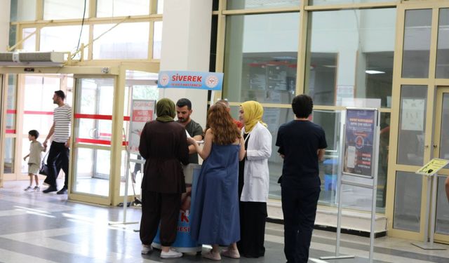 Siverek Devlet Hastanesi’nde Organ Bağışı Farkındalığı