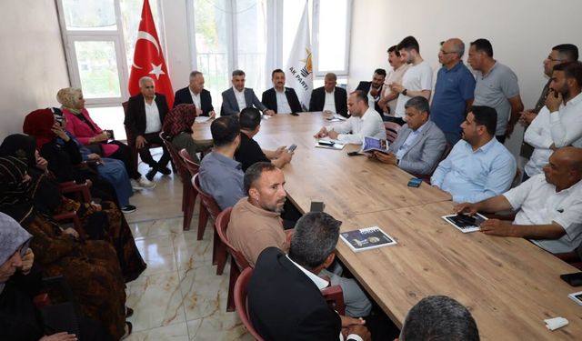 AK Parti Şanlıurfa Teşkilatı Akçakale’de Bir Araya Geldi