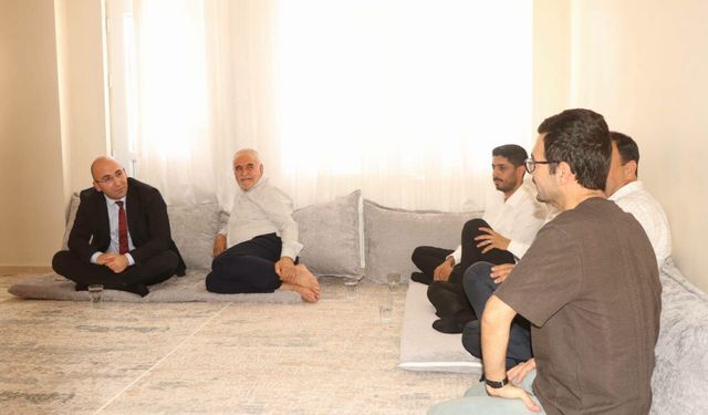 Ceylanpınar Kaymakamı Çakal’dan Şehit Ailesine Vefa Ziyareti