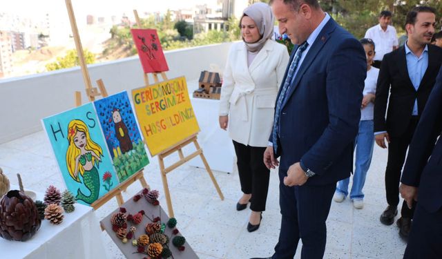 Çocukların Hazırladığı Sergi Büyük İlgi Gördü