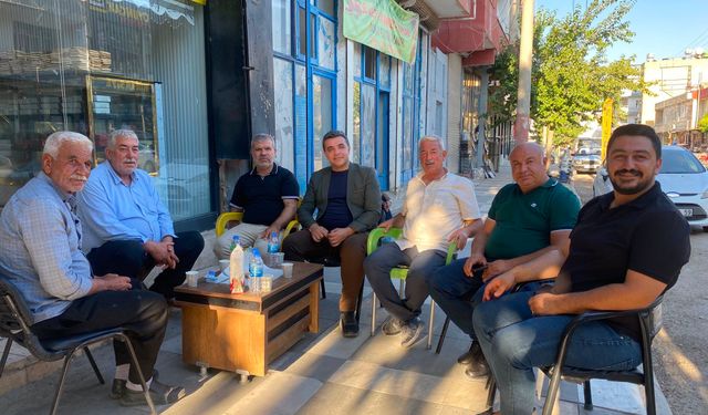 AK Parti Bozova İlçe Başkanı Mehmet Akgün’den “Ruberu” Buluşmaları