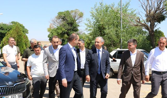 AK Parti Milletvekili Dusak, Siverek'teki Sağlık Yatırımlarını İnceledi