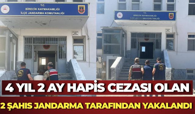 Şanlıurfa'da Jandarmadan Firari Hükümlülere Geçit Yok: Birecik'te 2 Yakalama