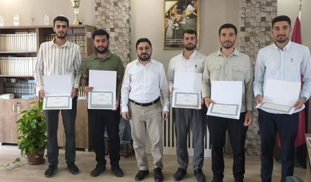 Bozova'da 5 İmam Hatip Görevine Başladı!