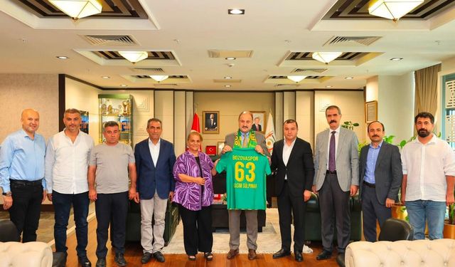 Bozovaspor'dan Başkan Gülpınar'a Anlamlı Ziyaret