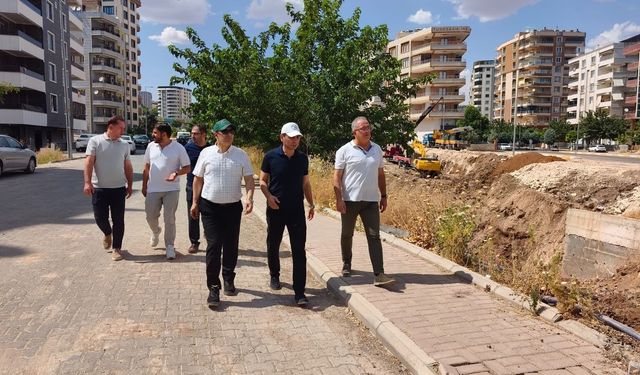 DSİ Bölge Müdürü Ali Naci Kösalı Sırrın Deresi'ni İnceledi