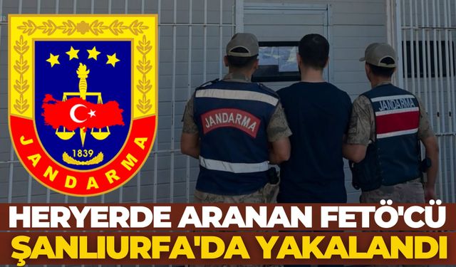 Aranan FETÖ'cü Şanlıurfa'da Yakalandı