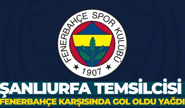 Halfeti Spor Akademisi, Fenerbahçe Futbol Akademisini Mağlup Etti