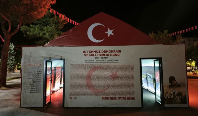 İletişim Başkanlığı'ndan 15 Temmuz'un 10. Yılına Özel Anma Çadırı