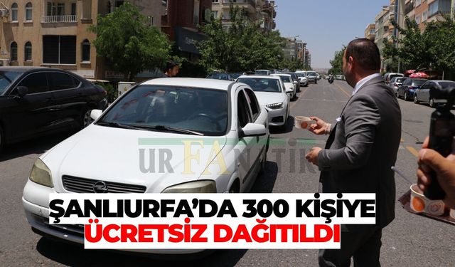 MHP Haliliye İlçe Başkanlığı'ndan Muharrem Ayında Aşure İkramı