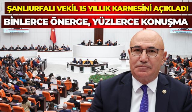 Milletvekili Mahmut Tanal 15 Yıllık TBMM Karnesini Açıkladı