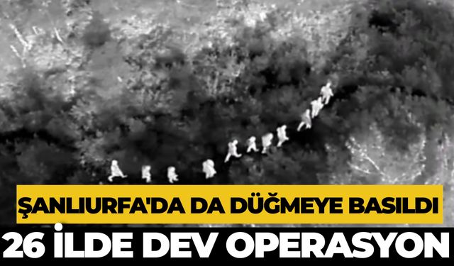 Şanlıurfa Dahil 26 İlde Göçmen Kaçakçılığı Operasyonu: 57 Şüpheli Yakalandı