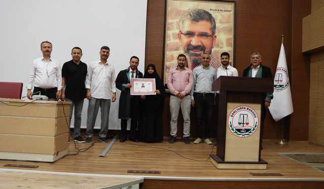 Şanlıurfa'da Avukatlık Ruhsatı Alan 11 İsim Belli Oldu