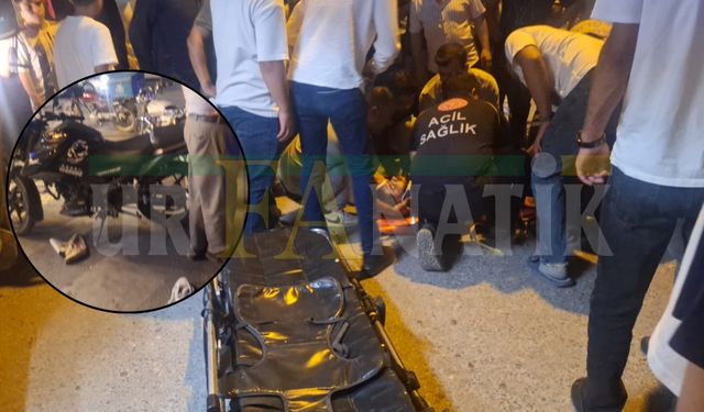Şanlıurfa'da Korkutan Kaza! Motosiklet Sürücüsü Ölümden Döndü