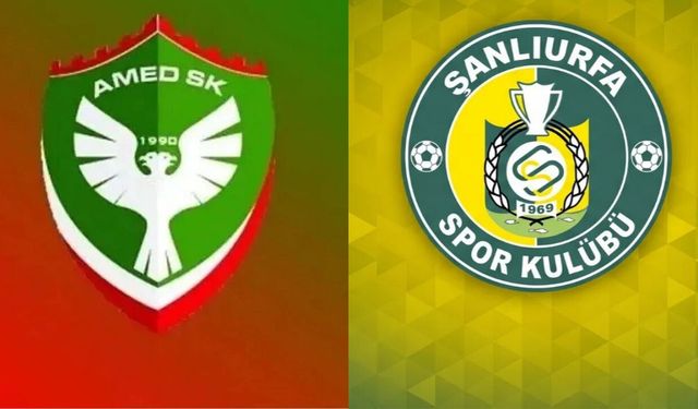 Şanlıurfaspor Diyarbakır'ı, Amedspor Şanlıurfa'yı Kullandı!