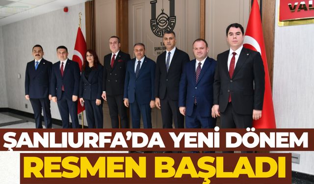 Şanlıurfa’da Yeni Dönem: Vali Yardımcıları ve Kaymakamlar Vali Şıldak ile Bir Araya Geldi
