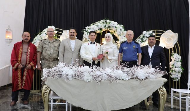 Viranşehir İlçe Jandarma Komutan Vekili Üsteğmen Recep Durna Dünya Evine Girdi