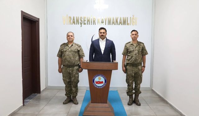 Viranşehir'in Yeni Garnizon Komutanı Mehmet Bağrıaçık Oldu