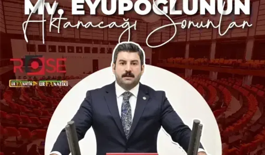 Eyyüpoğlu o toplantıda Şanlıurfa’yı konuşacak!