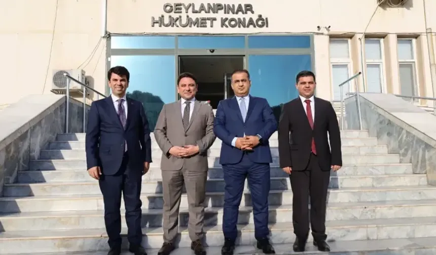 Kaymakamlardan Ceylanpınar ilçesine çıkartma