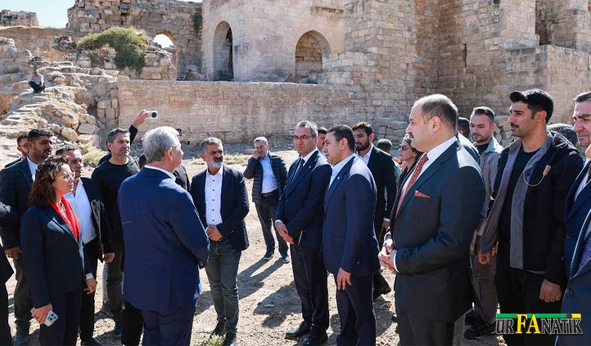 Başkan Özyavuz Yavaş ve Gülpınar’ı Harran’da ağırladı