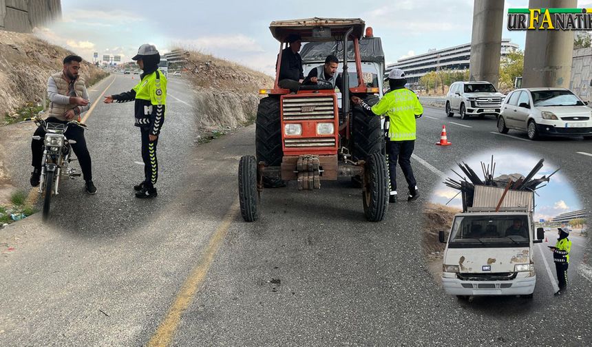 Şanlıurfa’da 163 Sürücüye İdari Para Cezası Uygulandı