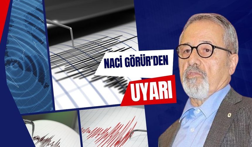 Şanlıurfa’da Hissedilen Depremle İlgili Naci Görür'den Açıklama