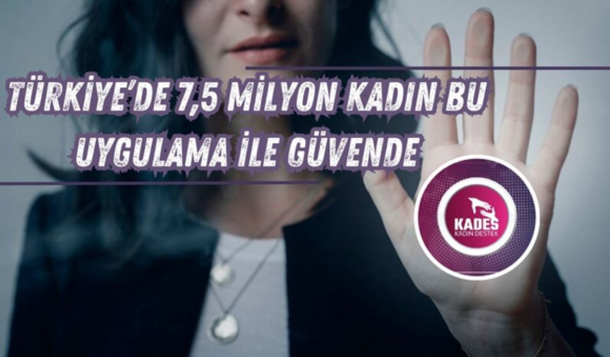 Türkiye’de 7,5 Milyon Kadın Bu Uygulama ile Güvende