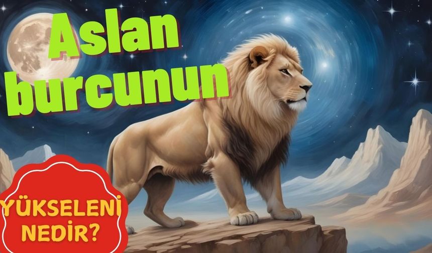 Aslan burcunun yükseleni nedir Hesaplama Nasıl Yapılır?