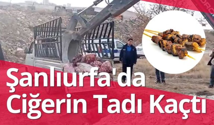 Şanlıurfa'da Ciğerin Tadı Kaçtı