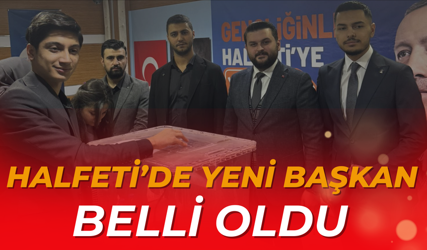 AK Parti Halfeti Gençlik Kolları 7. Olağan Kongresi Gerçekleşti: İşte Yeni Başkan