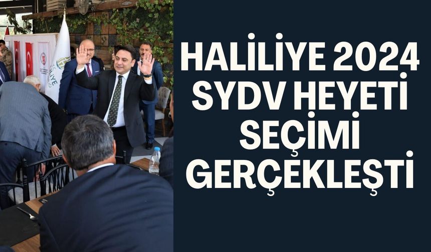 2024 SYDV Heyeti Seçimi Haliliye’de Yapıldı