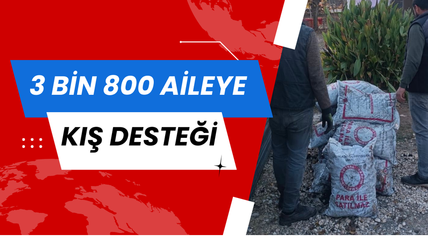 Hilvan'da 3 Bin 800 Aileye Kömür Yardımı