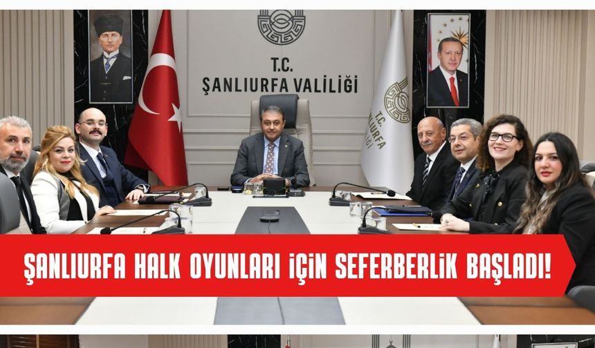 Şanlıurfa Halk Oyunlarında Yeni Bir Dönem!