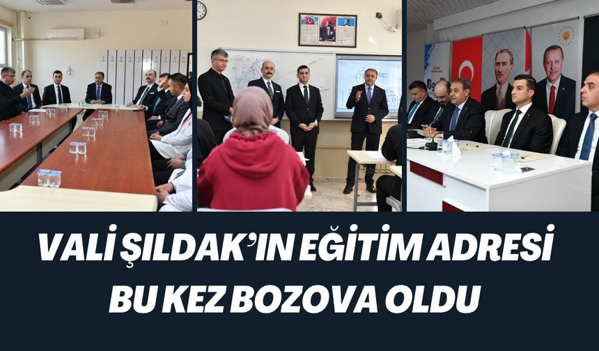 Vali Şıldak, İleriye Dönük Hedefleri Açıkladı