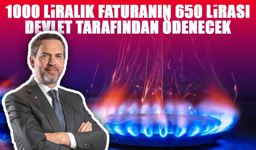 1000 Liralık Faturanın 650 Lirası Devlet Tarafından Ödenecek