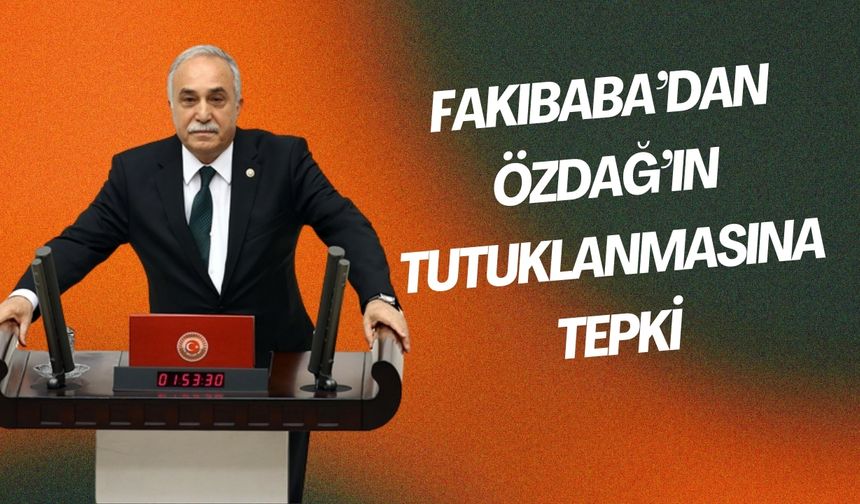 İyi Parti Ankara Milletvekili Ahmet Eşref Fakıbaba’dan Tepki