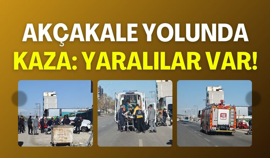 Akçakale Yolunda Kaza: Yaralılar Var!