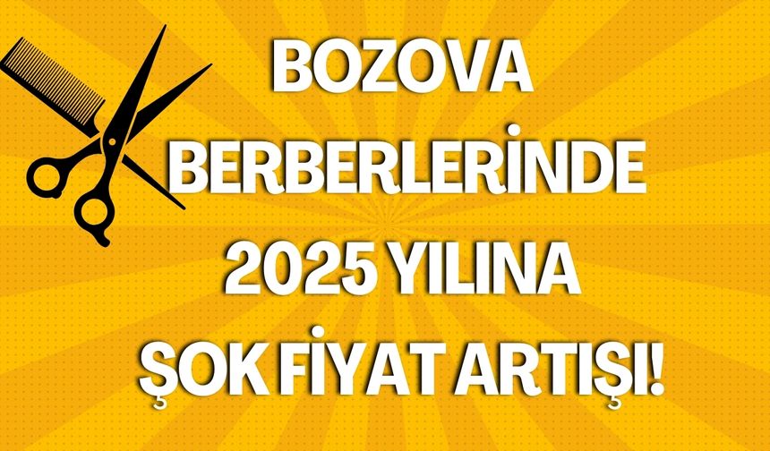 Bozova’da 2025 Berber Zammı: Damat Tıraşı 1500 TL’ye Çıktı!