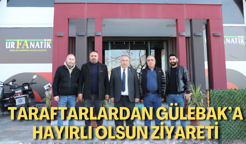 Taraftarlardan Gülebak’a Hayırlı Olsun Ziyareti