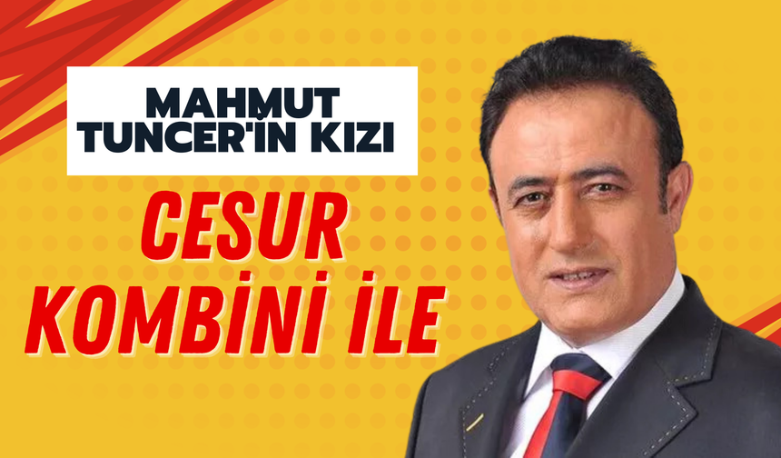 Mahmut Tuncer'in Kızı Cesur Kombiniyle Sosyal Medyayı Salladı