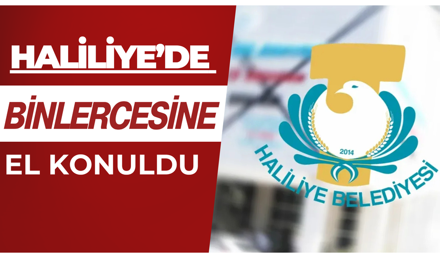 Şanlıurfa Haliliye'de Binlerce Ürüne El Konuldu