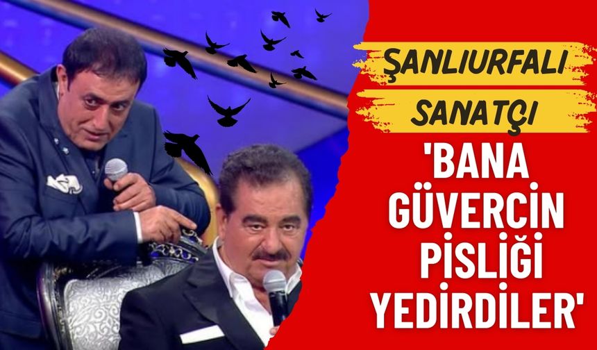 Şanlıurfalı Sanatçı, 'Bana Güvercin Pisliği Yedirdiler'