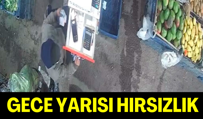 Siverek'te Gece Yarısı Hırsızlık: Güvenlik Kameralarına Yansıdı