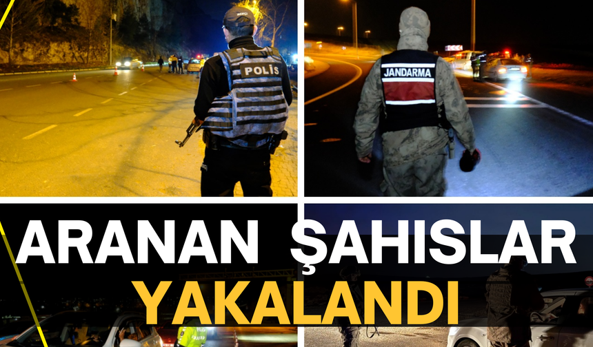 Birecik’te Aranan Şahıslar Yakalandı