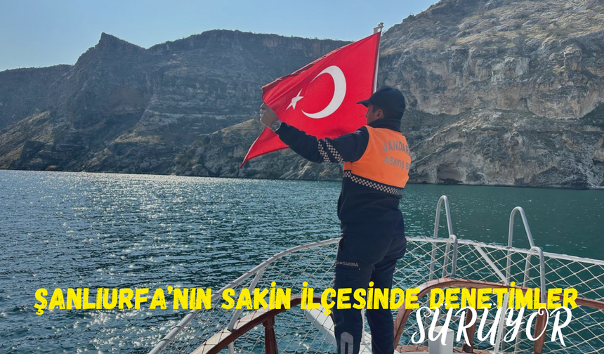 Şanlıurfa’nın Sakin İlçesinde Denetimler Sürüyor