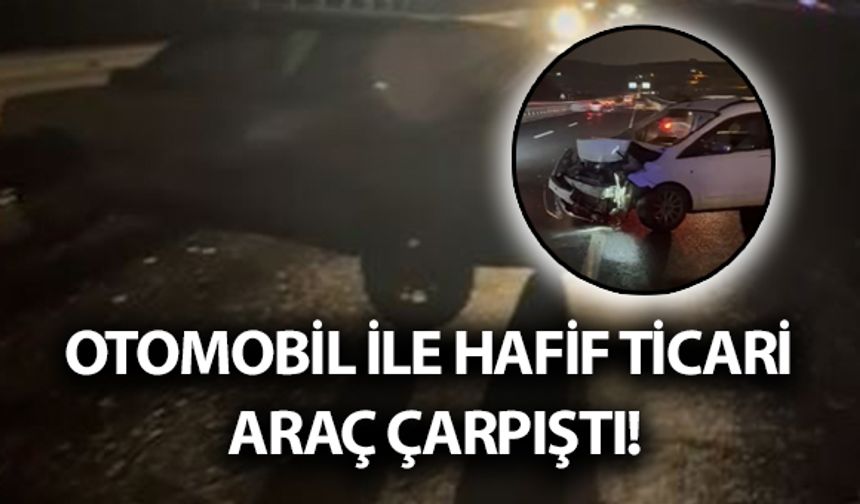 Şanlıurfa’da Otomobil İle Hafif Ticari Araç Çarpıştı!