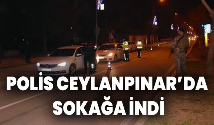 Ceylanpınar’da “Huzur 63” Uygulaması: 1 Gözaltı, 49 Araçta Cezai İşlem!